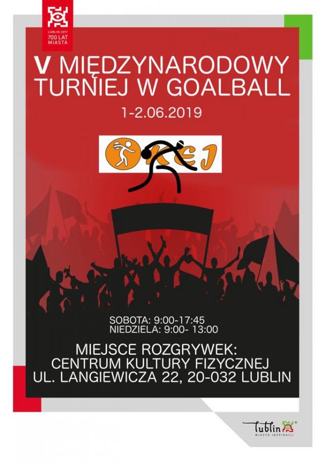V Międzynarodowy Turniej w Goalball w Lublinie