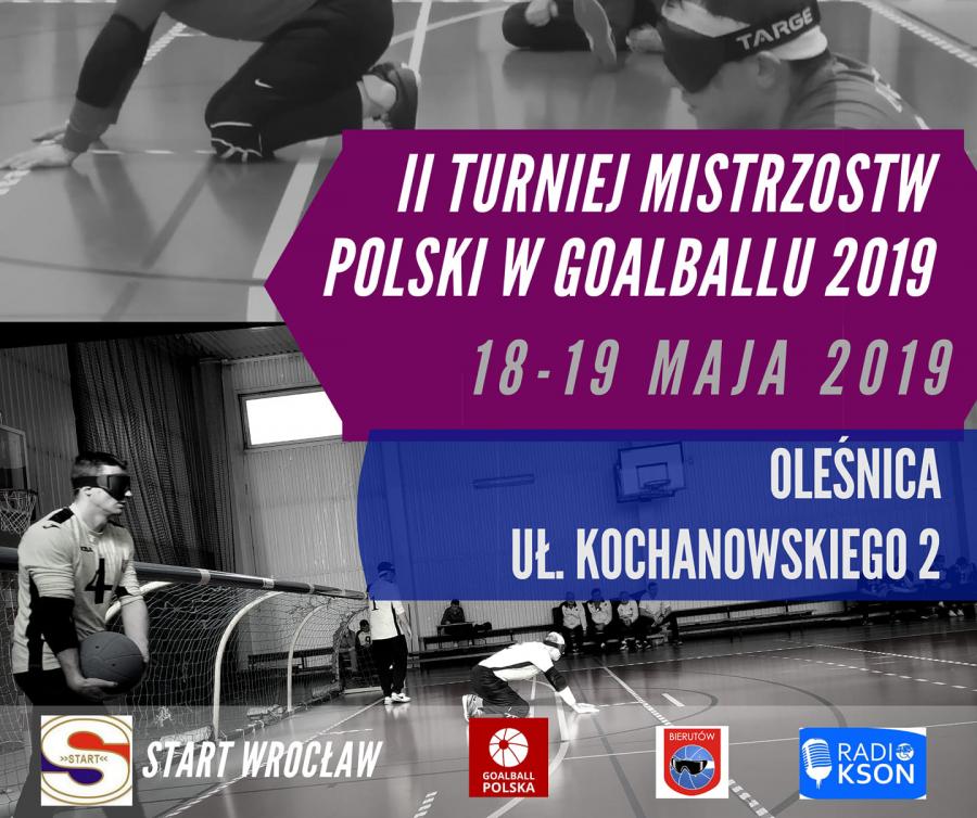 II Turniej Mistrzostw Polski w Goalballu